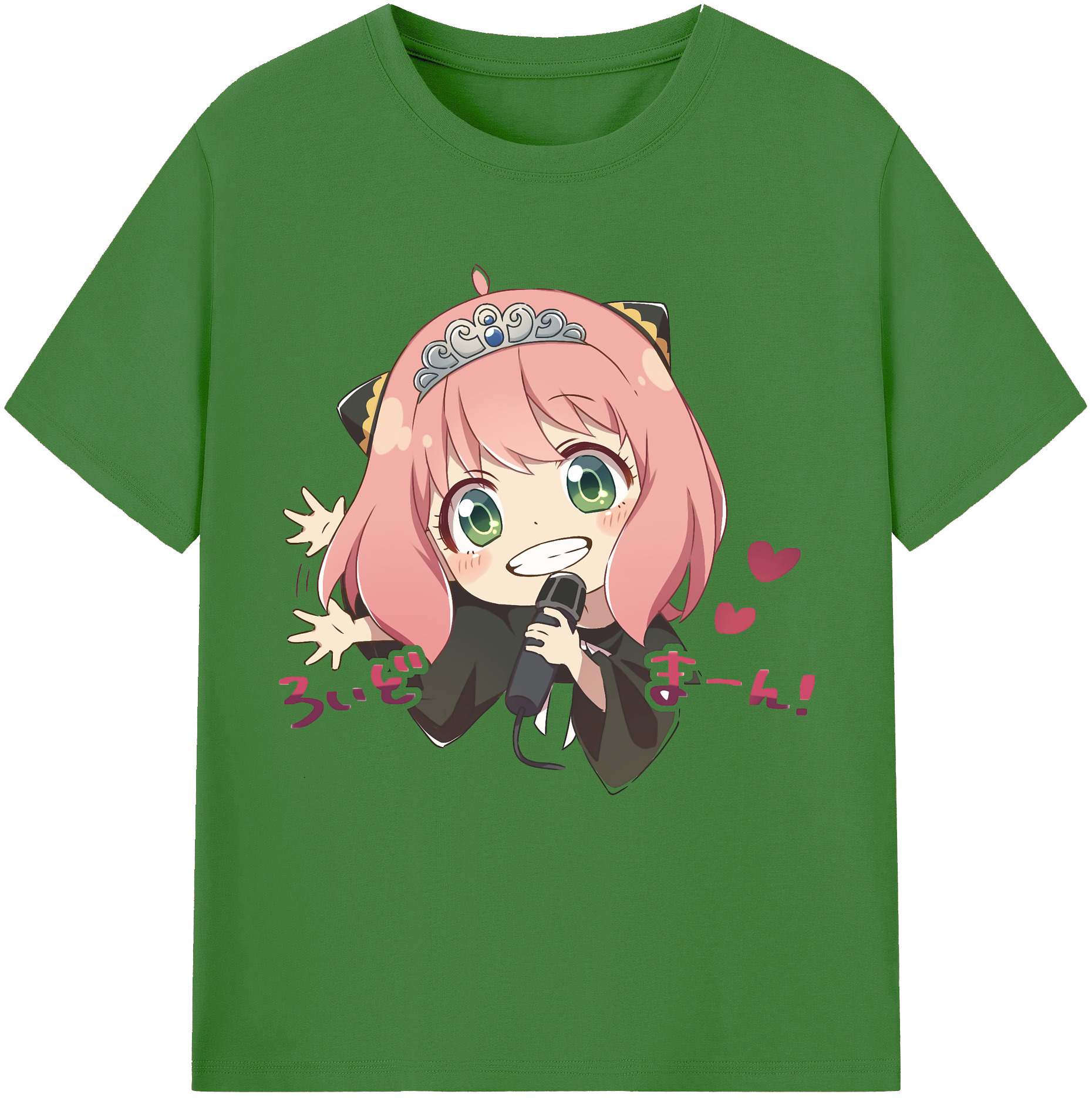 （画像用） SPY×FAMILY间谍家家酒 レディースカジュアルプリントTシャツ（綿100％）